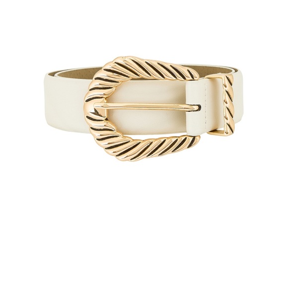 Petit moments modern rodeo belt in white - Picture 3 of 7